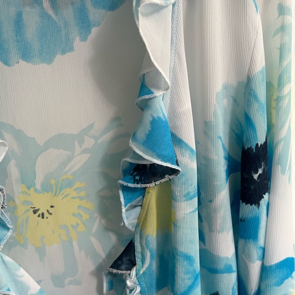 MEXX Chiffon Beach Cover Blouse - Picture 4 of 4